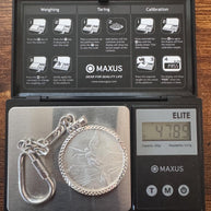 Centenario Pendant Men's KEYCHAIN Mexican Coin 925 Sterling Silver 925 1oz. Estados Unidos Mexicanos Libertad plata pura coin silver & bezel