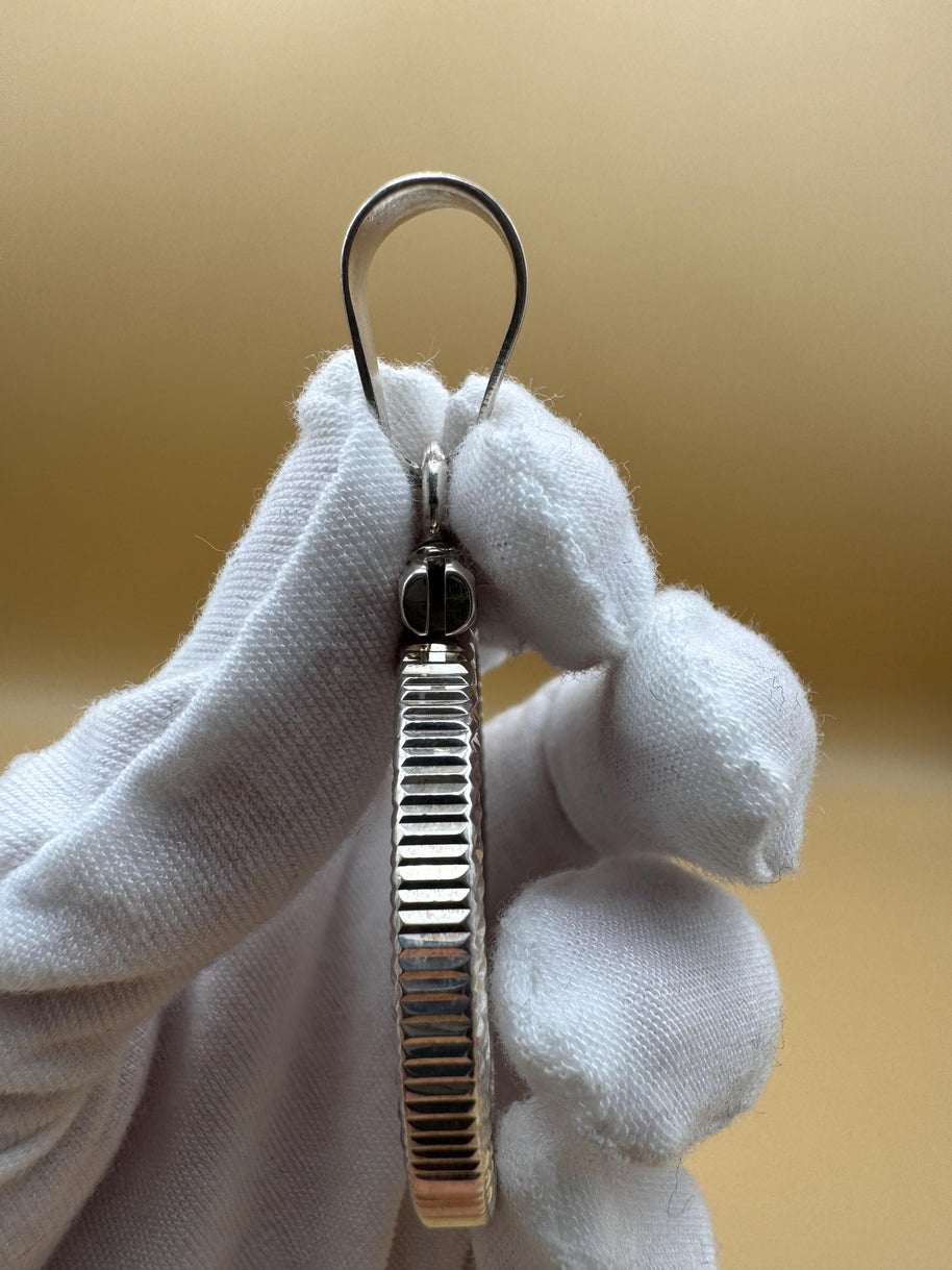 Sterling silver 925 Coin Bezel for collecting silver coins / Bisel de Plata 925 (Large Bezel)