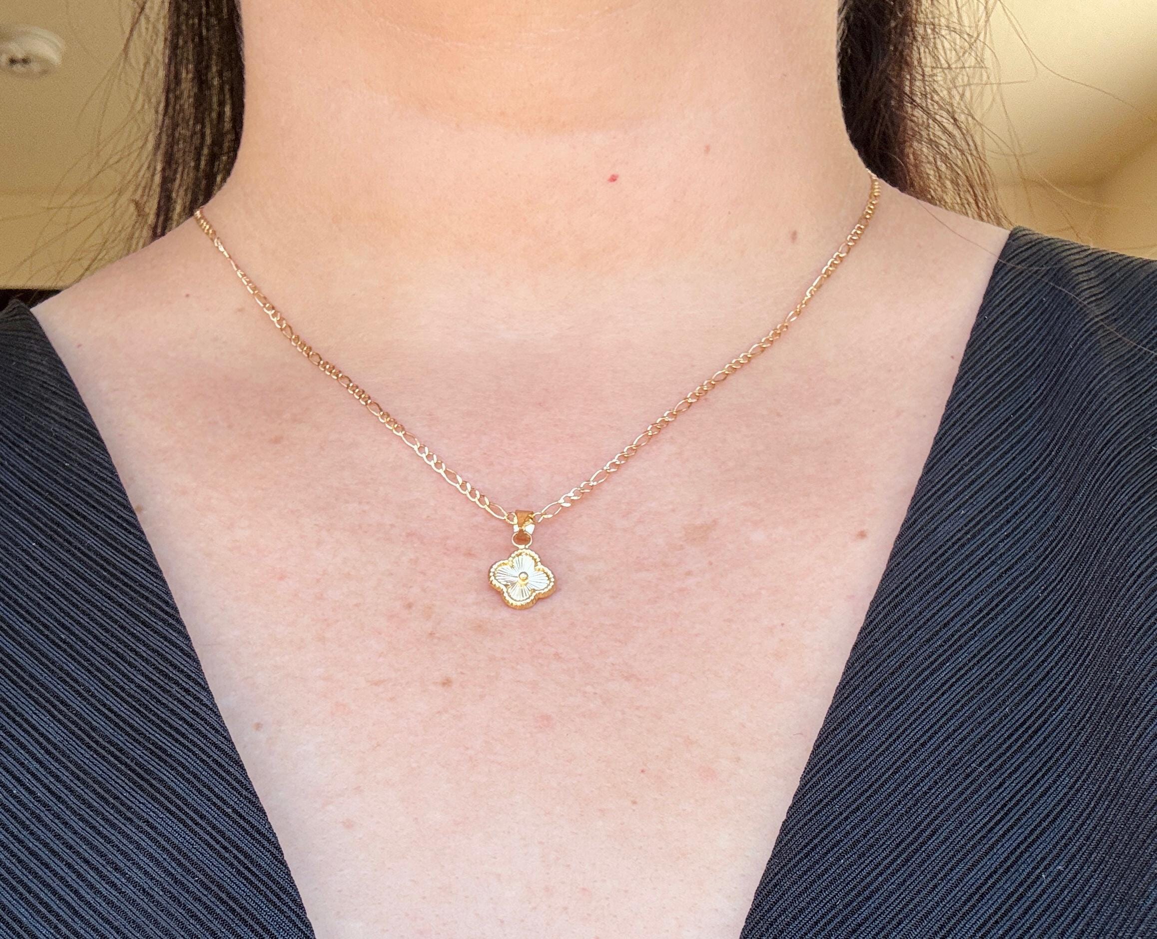 Lucky Clover 10K Gold Jewelry Set | Set De Suerte de 10K Oro