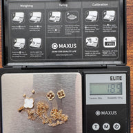 10K Gold White Clover Set – Chain, Pendant, and Earrings