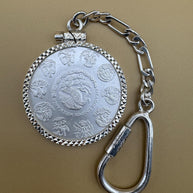 Centenario Pendant Men's KEYCHAIN Mexican Coin 925 Sterling Silver 925 1oz. Estados Unidos Mexicanos Libertad plata pura coin silver & bezel