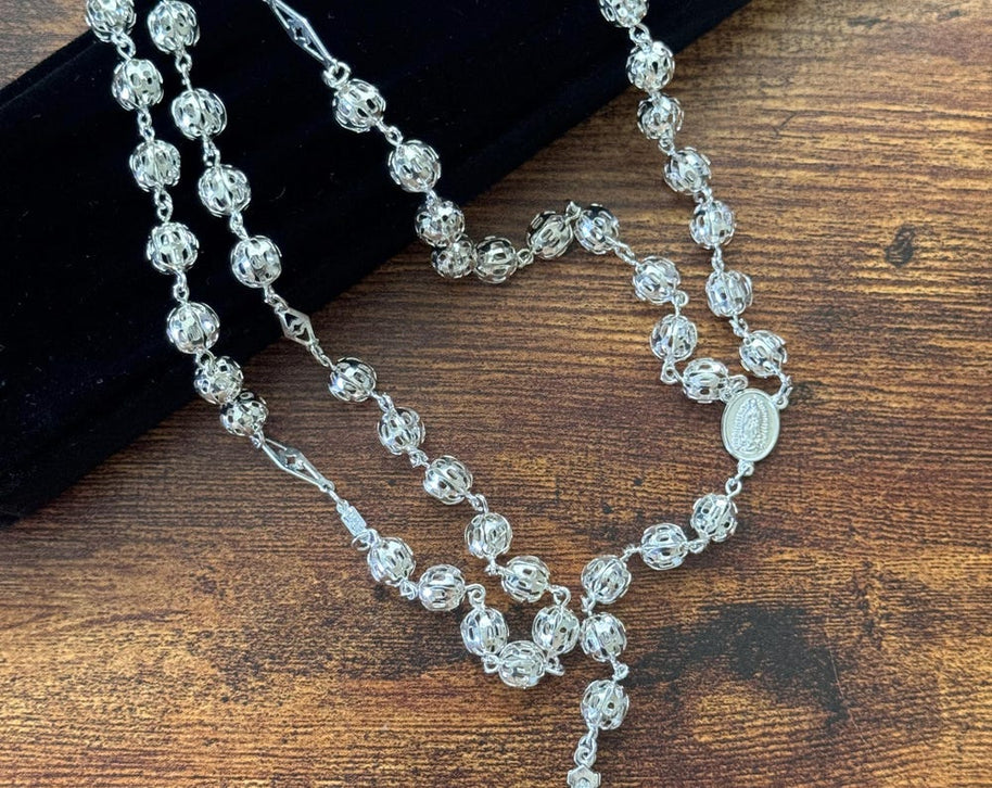 Beautiful Sterling Silver 925 Handmade Rosary