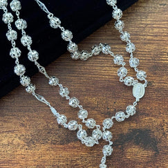 Beautiful Sterling Silver 925 Handmade Rosary